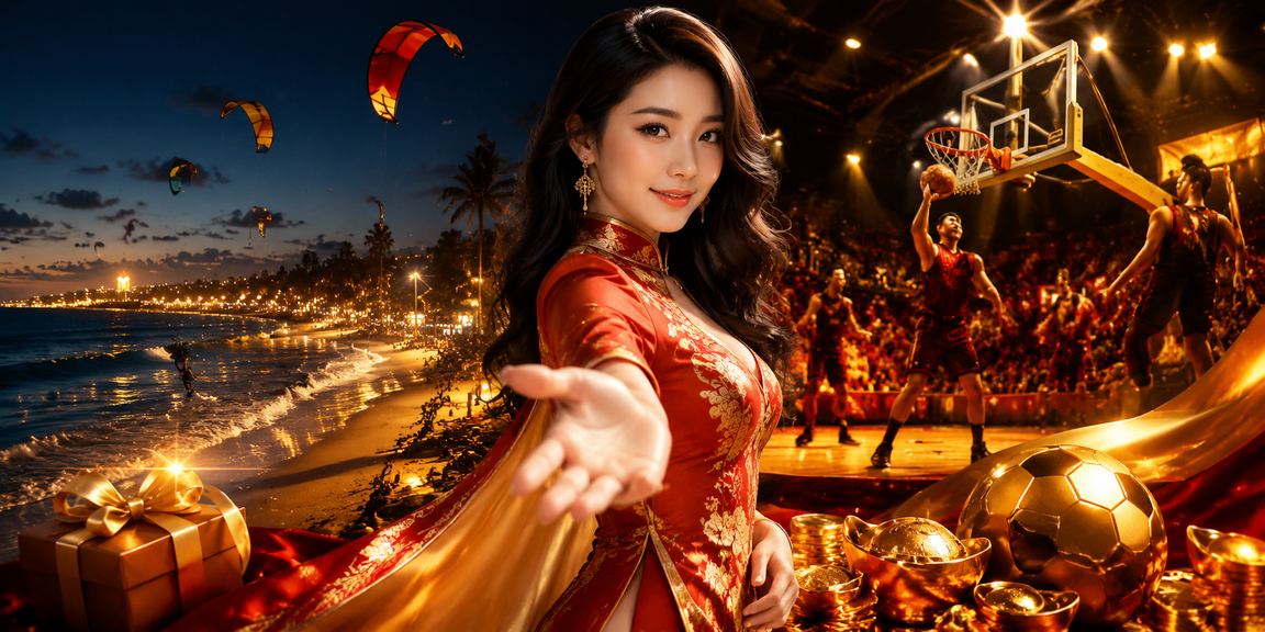 Người chơi cá cược bóng rổ tại Mũi Né với trang phục áo dài truyền thống